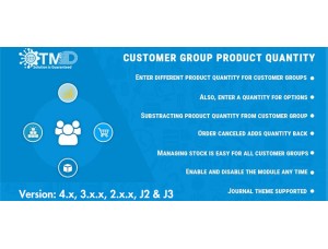 Customer Group Product Quantity